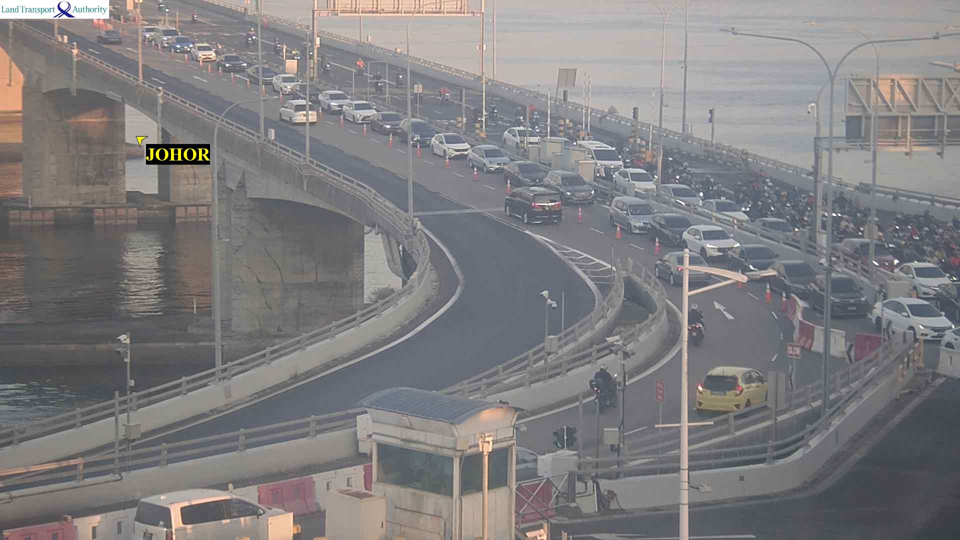 Live Traffic Image of Tuas Second Link