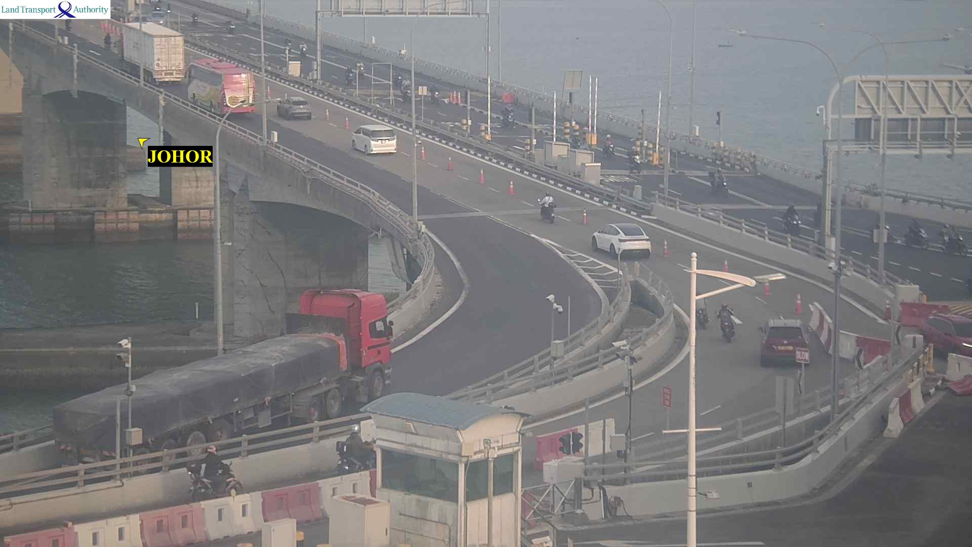 Live Traffic Image of Tuas Second Link