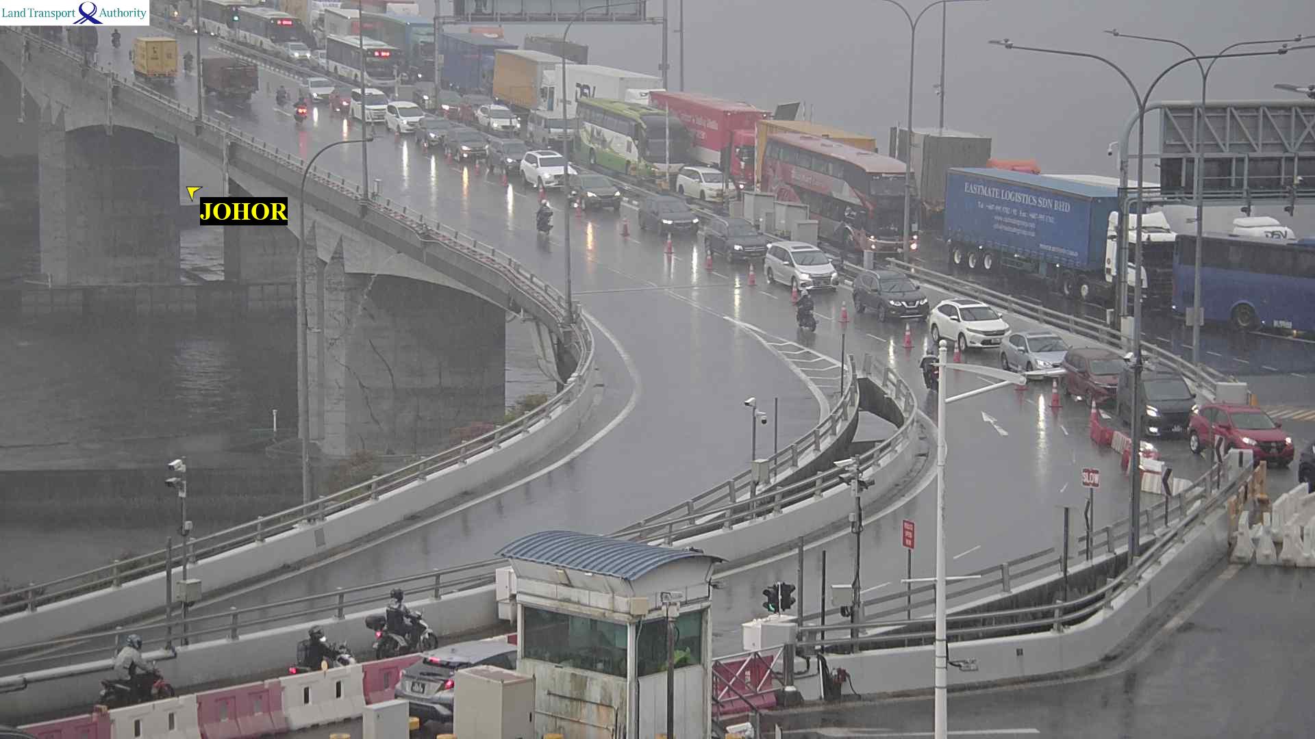 Live Traffic Image of Tuas Second Link