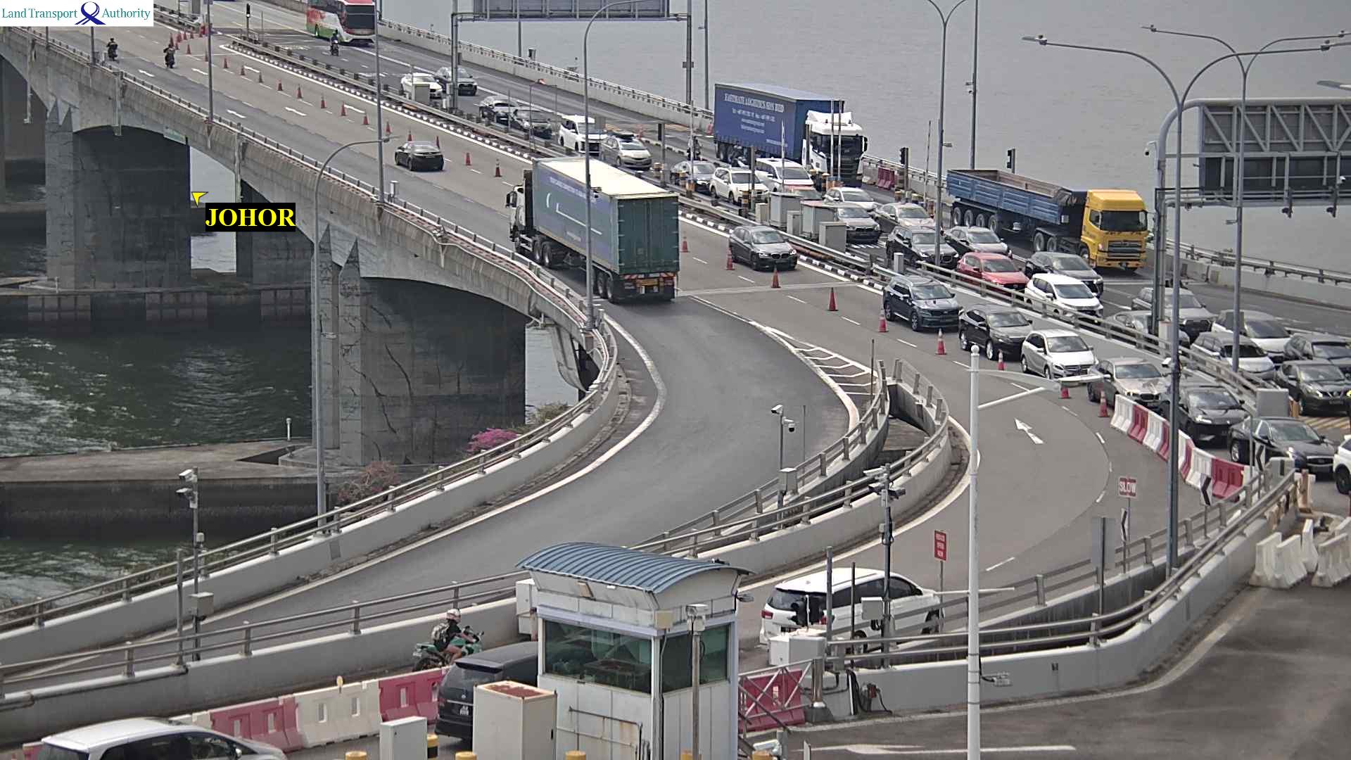 Live Traffic Image of Tuas Second Link