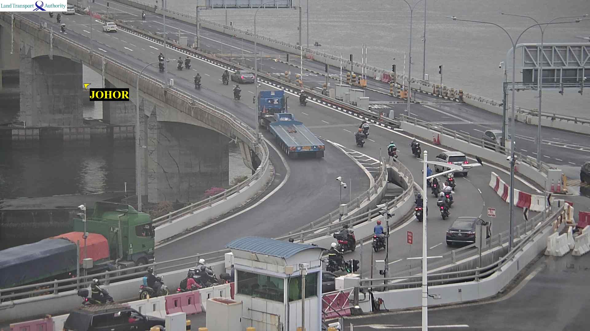 Live Traffic Image of Tuas Second Link