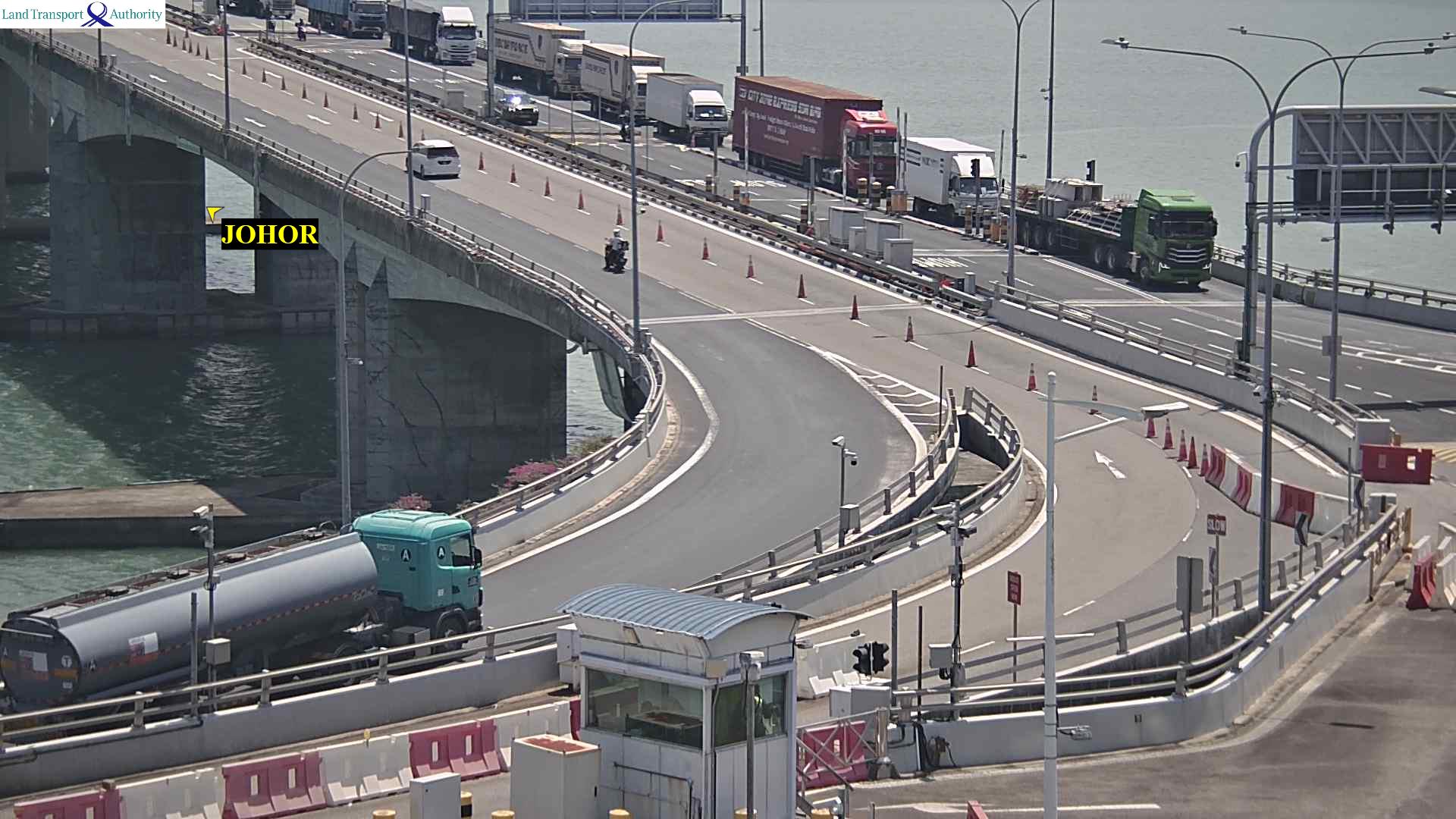 Live Traffic Image of Tuas Second Link