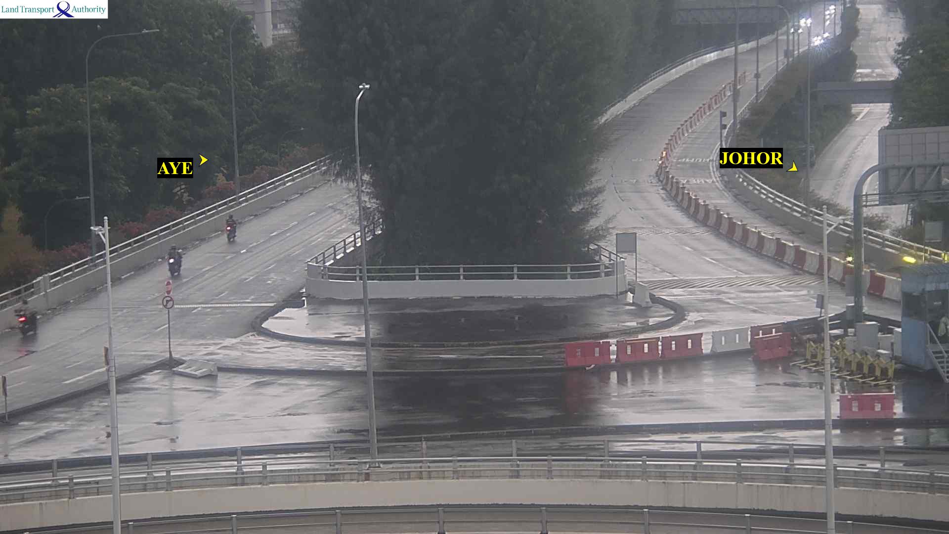 Live Traffic Image of Tuas Checkpoint