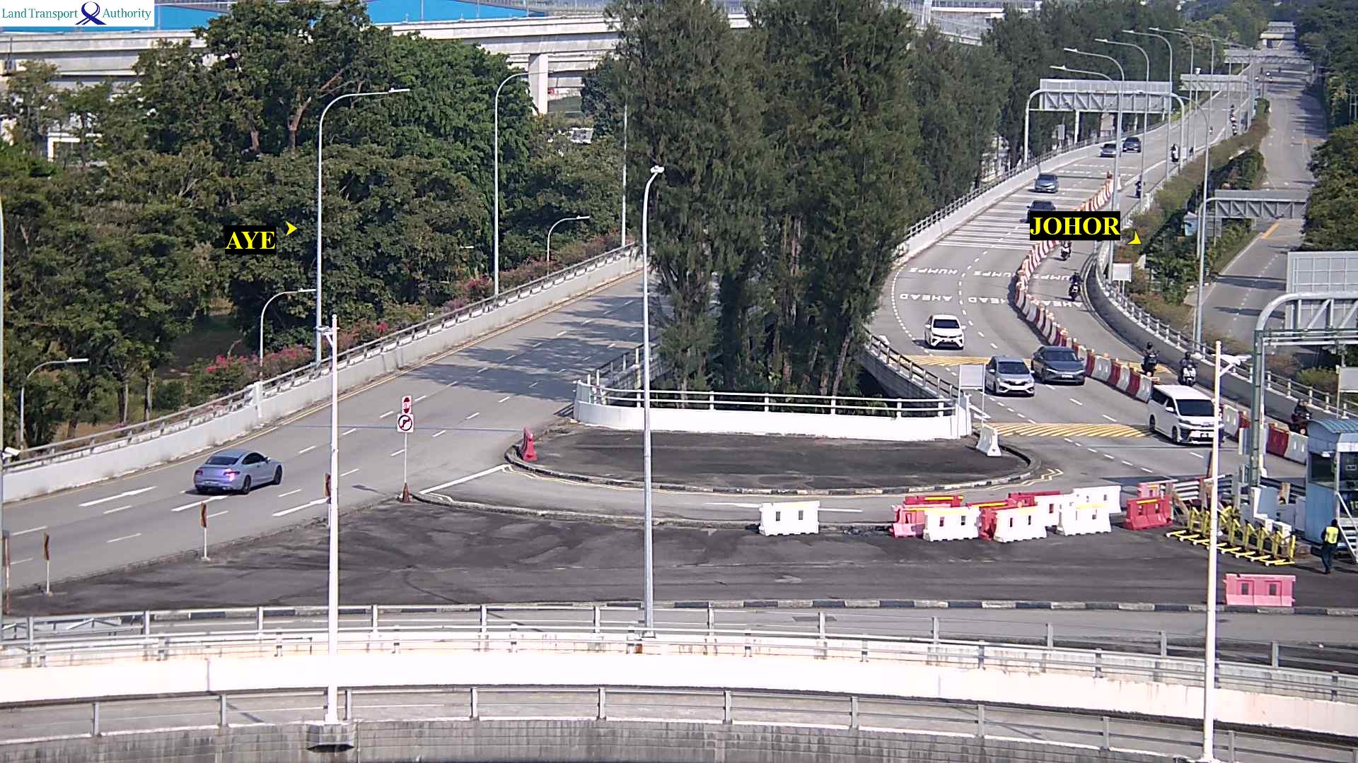 Live Traffic Image of Tuas Checkpoint